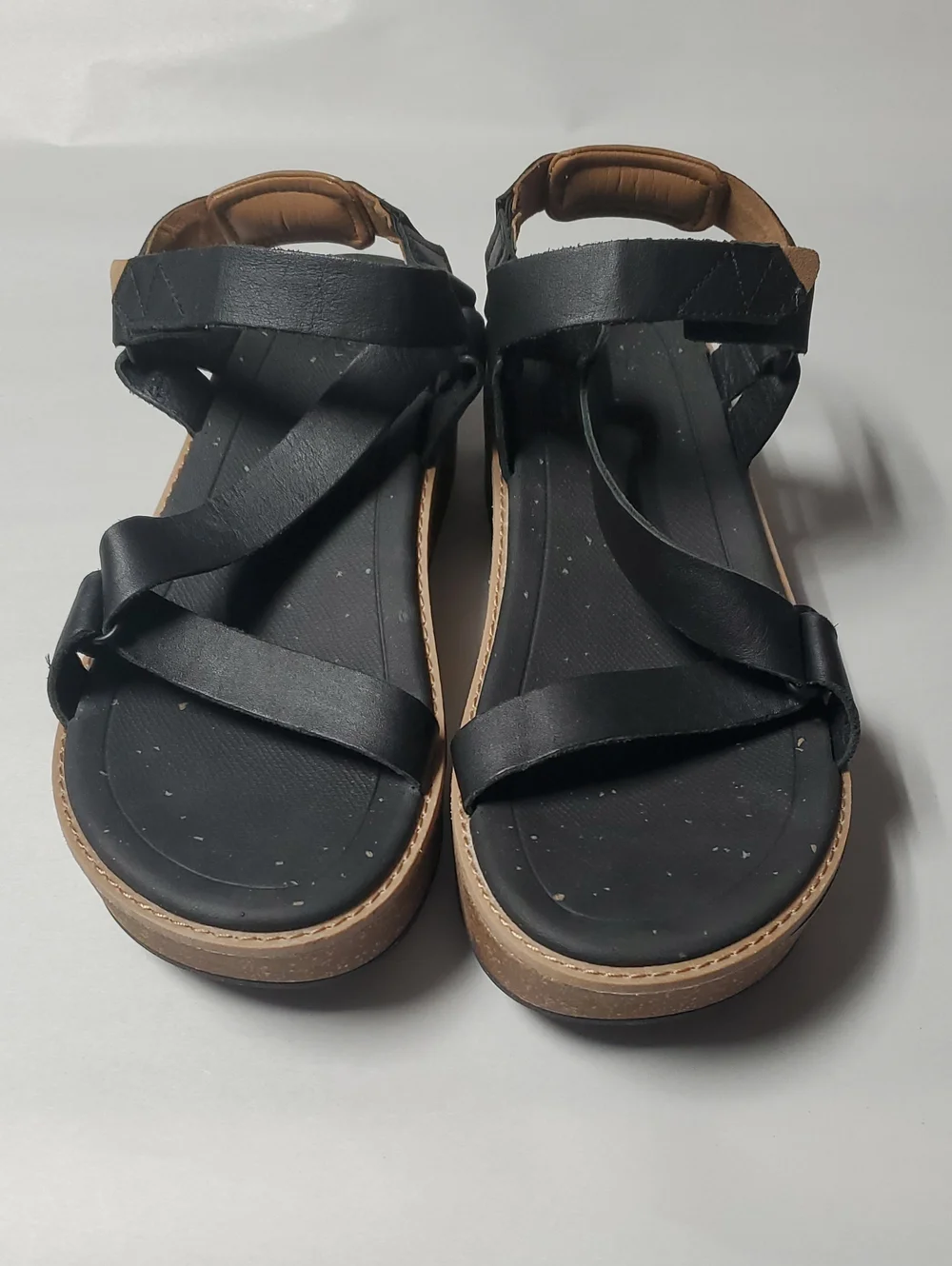 Teva Womens Madera Wedge Sandal Size 8.5 Black Platform